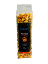 Charger l'image dans la galerie, Popcorn, mais soufflé mélange sucré-salé de caramel fleur de sel, cheddar et bretzels