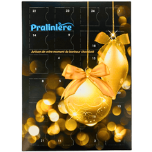 Charger l'image dans la galerie, Calendrier de l'avent de chocolats fins à acheter sur la boutique en ligne de la Pralinière au Québec