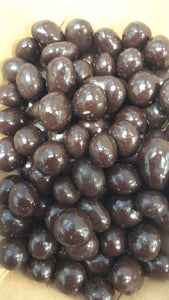 Canneberges enrobées de chocolat noir sur boutique en ligne