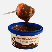 Charger l'image dans la galerie, Fondue au chocolat noir. chocolat en ligne, fait au Québec. fabrication artisanale.