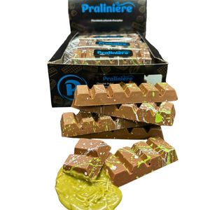 Chocolat de Dubaï – Barres artisanales aux pistaches et knafeh
