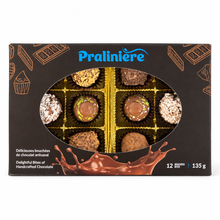 Charger l'image dans la galerie, Boite cadeau de chocolat avec 12 truffes assortis