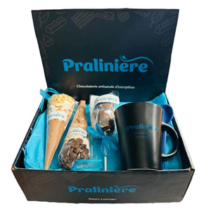 Coffret cadeau pour chocolat chaud idéal pour un moment cocooning