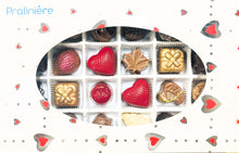 Charger l&#39;image dans la galerie, Boite de chocolat fins à offrir en cadeau pour la Saint-Valentin