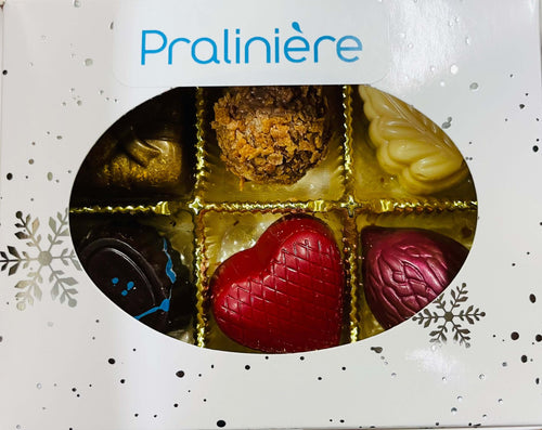 boite de chocolats fins sur boutique en ligne de chocolaterie artisanale