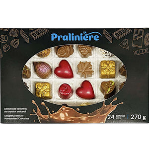 Boite de chocolats fins à offrir en cadeau sur boutique en ligne livraison gratuite Pralinière