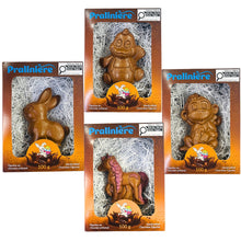 Charger l'image dans la galerie, Chocolat de Pâques en figurines à offrir en cadeau de la chocolaterie artisanale Pralinière