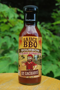 sauce bbq bourbon érable du Québec