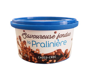 Pot de fondue au chocolat Choco-croc de la Pralinière une chocolaterie artisanale du Québec