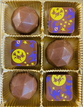 Charger l&#39;image dans la galerie, Boîte de chocolats d&#39;Halloween, 6 bouchées