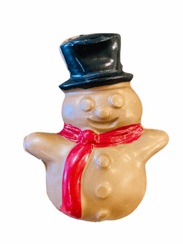 bonhomme de neige en chocolat artisanal en ligne