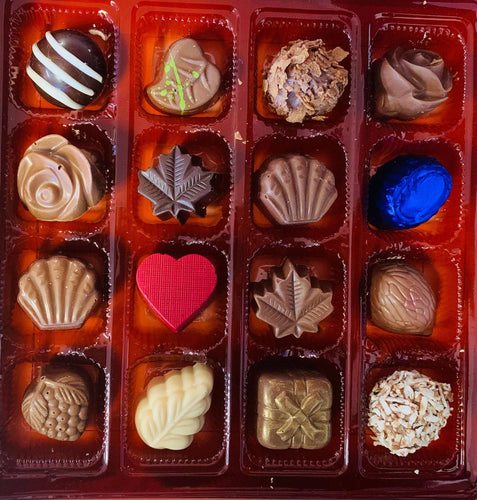 Chocolats fins 16 bouchées