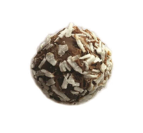 Bouchée de chocolat fin à la noix de coco pour boite de chocolat personnalisée