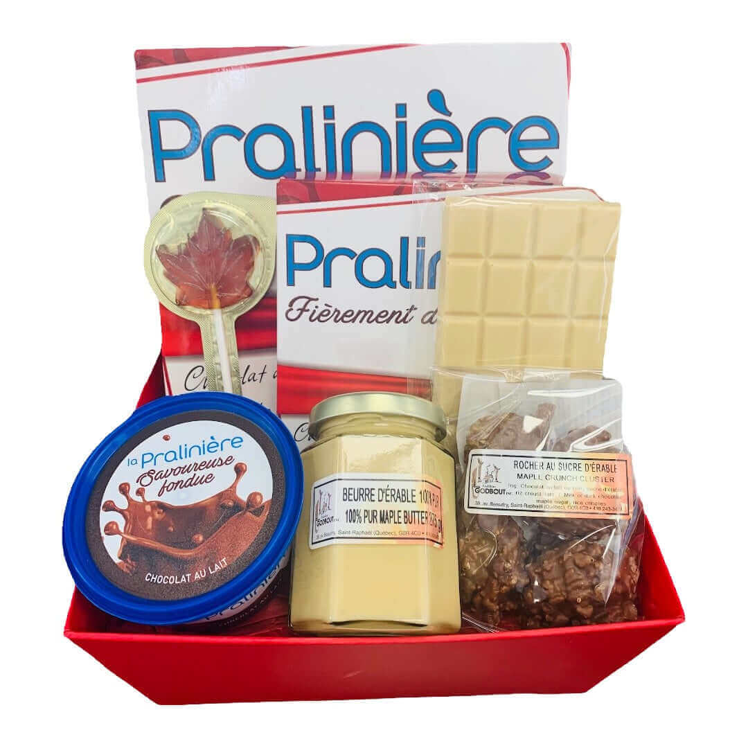 Ensemble cadeau choco, Chocolat