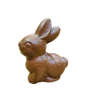 Figurine de lapin en chocolat de Pâques sur boutique en ligne