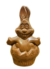 Charger l&#39;image dans la galerie, figurine de lapin en chocolat de paques