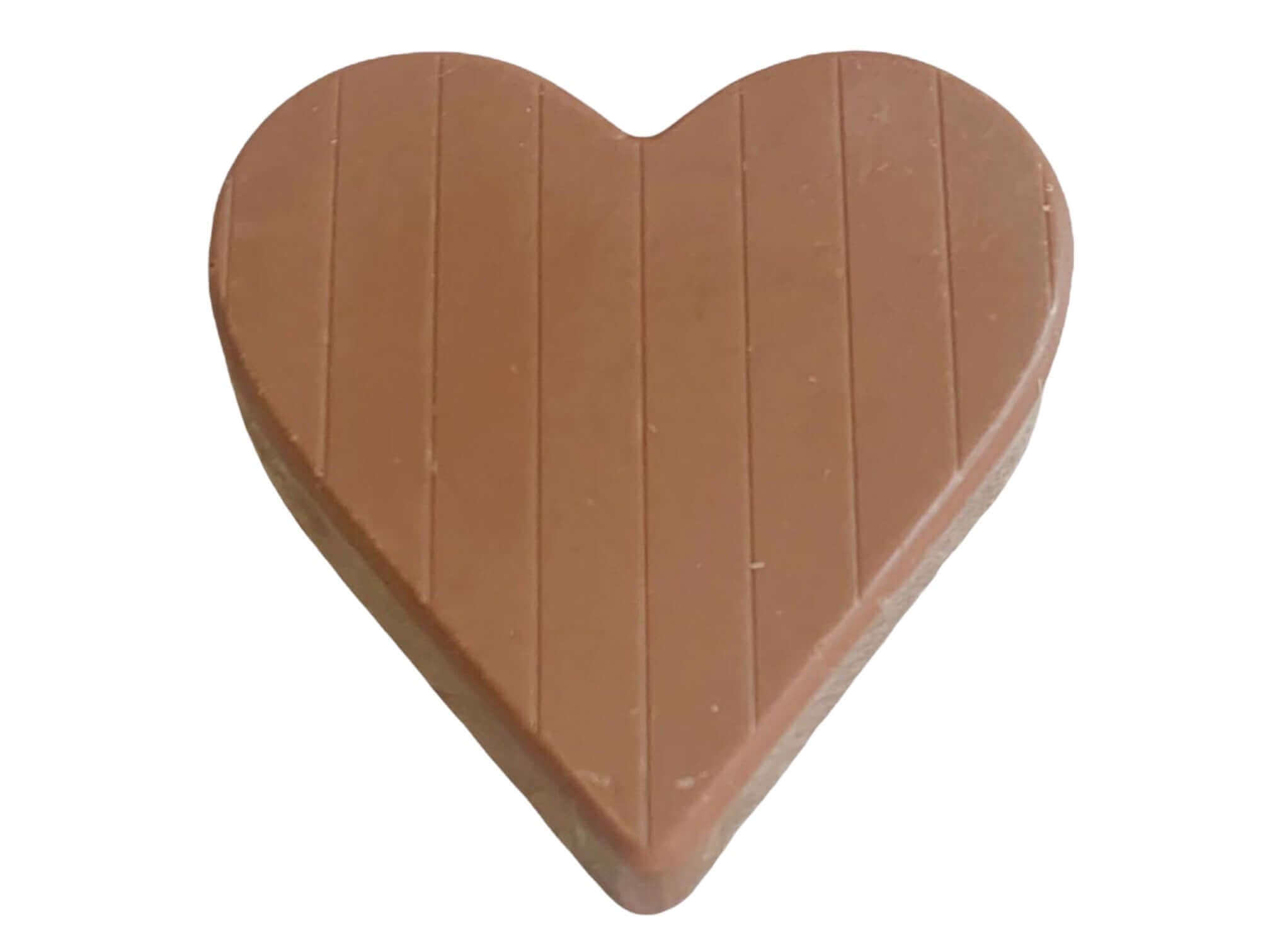 Coeur en chocolat au lait l Chocolat artisanal en ligne
